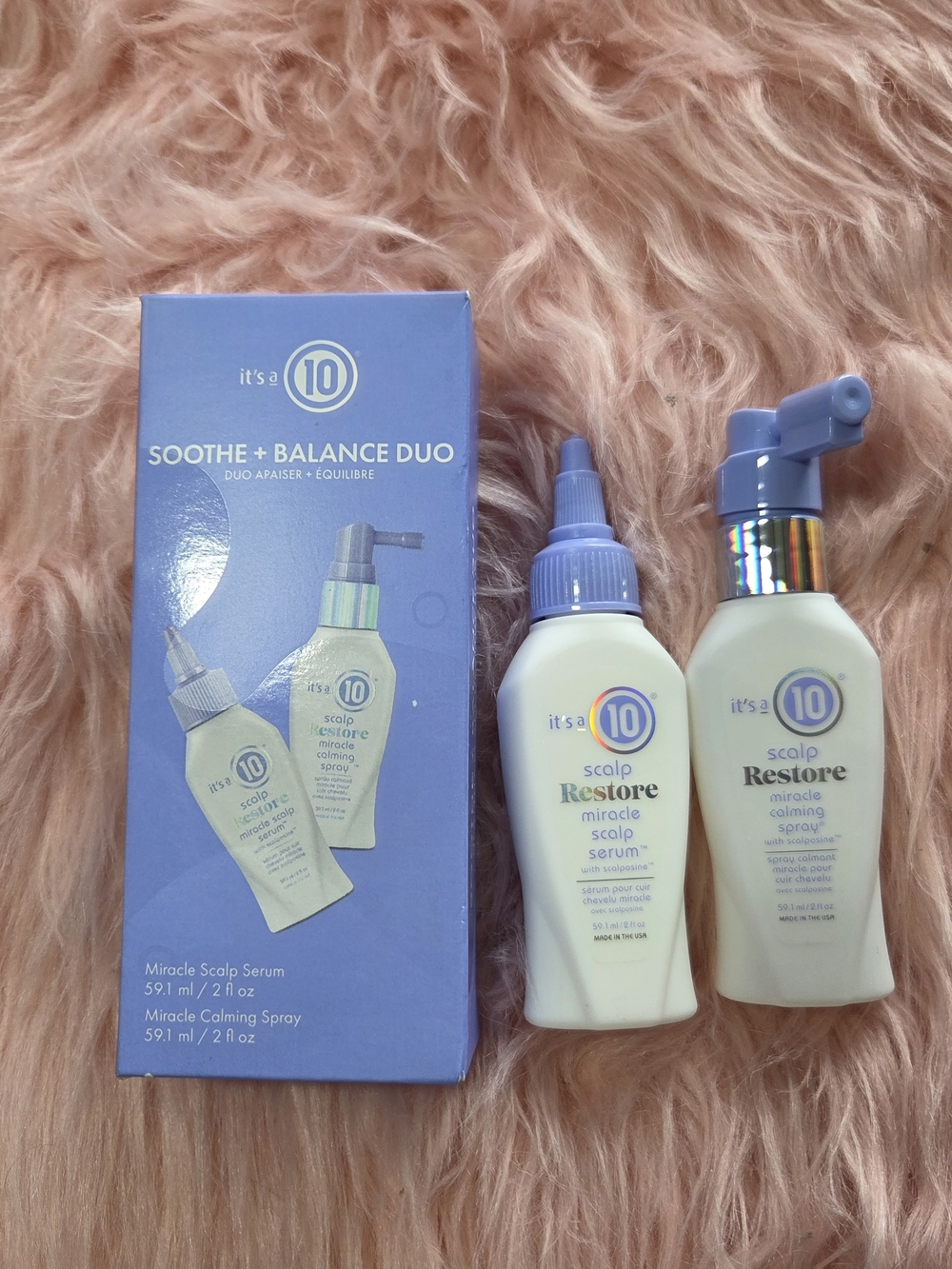 Its A 10 Scalp Restore Miracle Scalp Serum & Calming Spray Travel Set